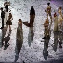 Londra Olimpiyatları Kapanış Seremonisi Kate Moss, Naomi Campbell ve Spice Girls