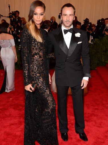 Supermodel Joan Smalls and designer Tom Ford